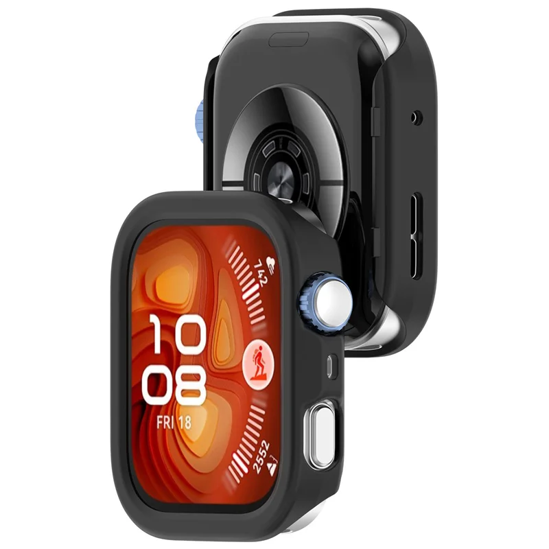 Premium Protective PC Hollow Case for Huawei Watch Fit 4 Smartwatch – Durable Screen Protector Frame & Bumper Cover Shell