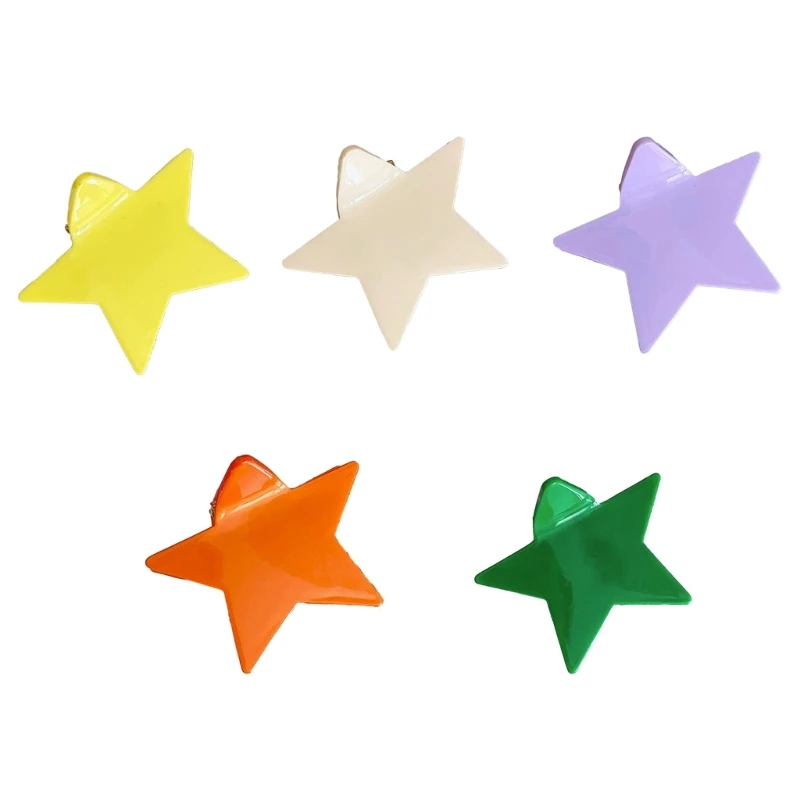 

Princess at Large Hair Claw Clips Non-Slip Summer Vibing Hair Jaw Clamps Barrettes Strong Hold Hairpin for Girls