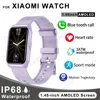 Smart Watch Women Men AMOLED Screen Health Heart Rate Monitoring Bluetooth Call IP68 Waterproof Outdoor Sport Call Smartwatch
