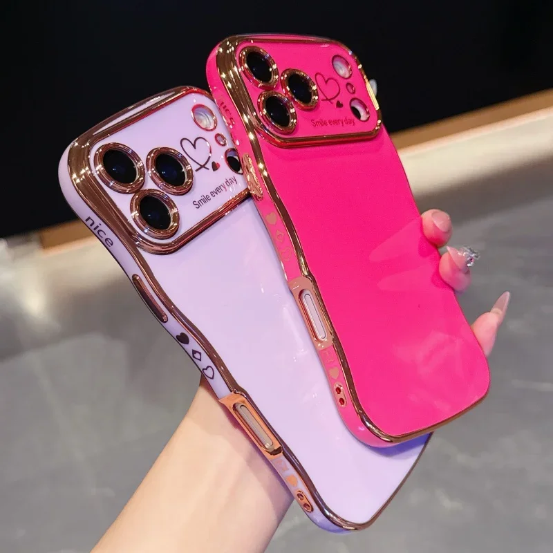 Electroplated Love Heart Case 1