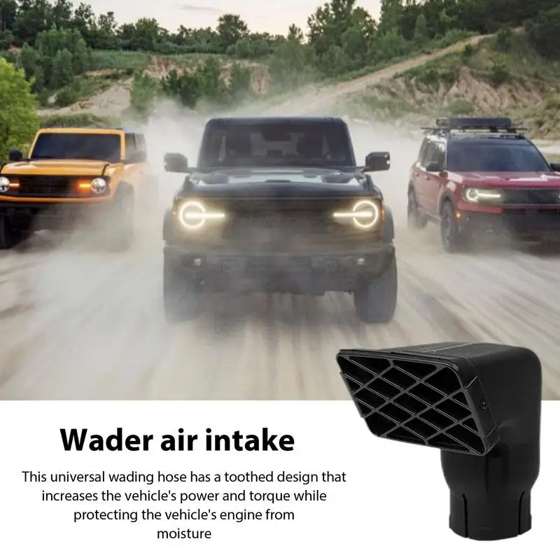

Car Mudding Snorkel Head Air Intake Kit Fit Off Road Mudding Air Intake Ram Snorkel Head Air Intake Ram Top Auto Accessories