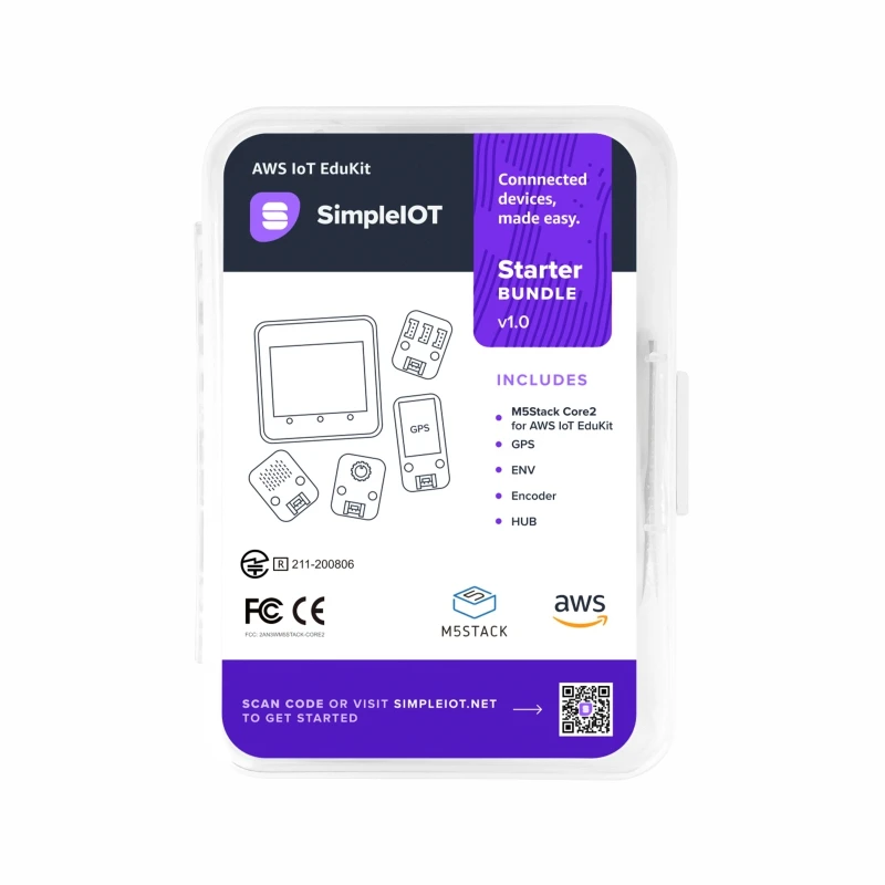M5Stack  AWS IoT Edukit, SimpleIoT Ÿ  V1.0