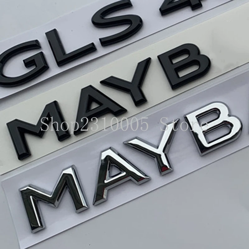 Эмблема из АБС-пластика для Mercedes MAYBACH S450 S480 S500 S560 S580 S600 S650 S680 GLS480 GLS600 наклейка