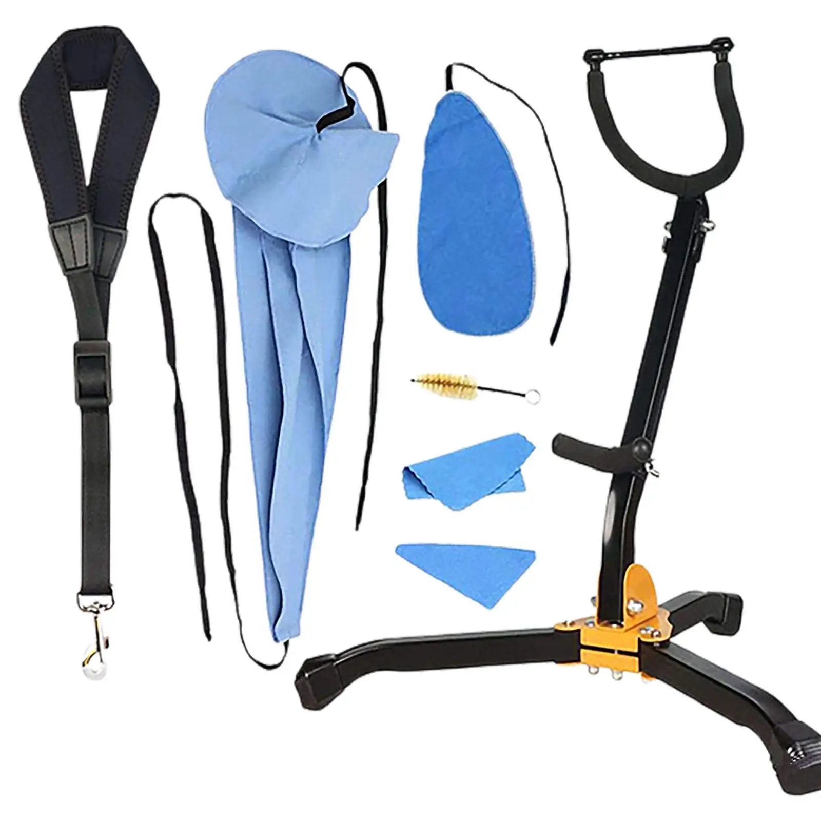 Saxophone Stand Holder Alto/tenor Sax Stand Professional Multi Orchestral Stand for Alto Tenor Sax Wind Instrument Fitments