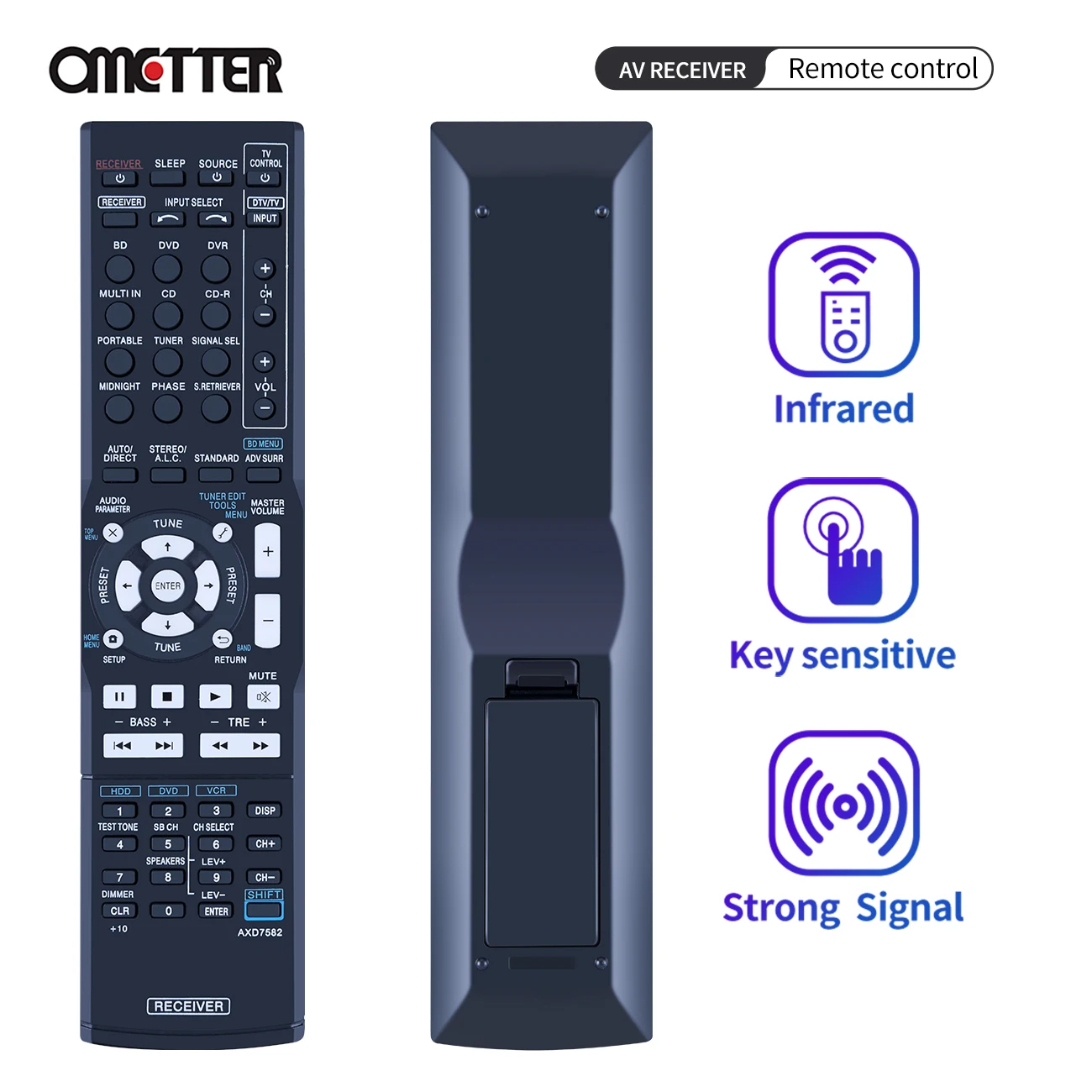 Interruptor Remoto Mando A Distancia Para Pioneer VSX-521/AXD7660/VSX