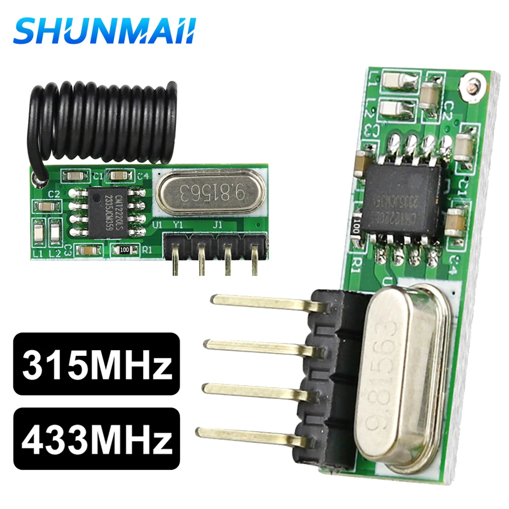 thumbnail image 2 of RF Module 433Mhz Superheterodyne Receiver And | India 2 of 12