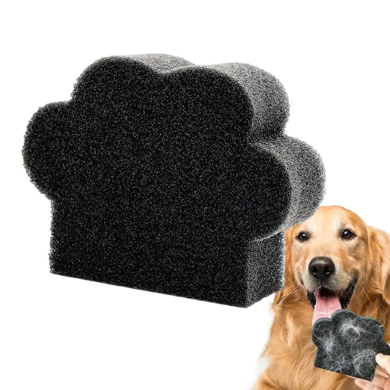 1PC Pet Hair Remover Bear Shape Laundry Ball Washing Machine Lint Catcher Reusable Clothes Sofa Cat Dog Hair Cleaning Sponge