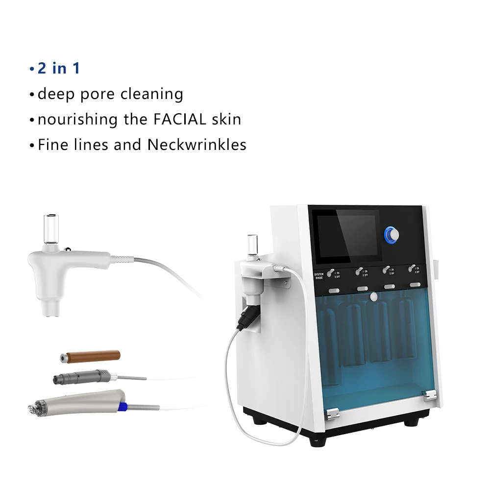 DermoElectroPoration aqua peeling Machine Water Infusion Face Moisturizing Vacuum Facial Deep Cleansing Peanut Skin Removing