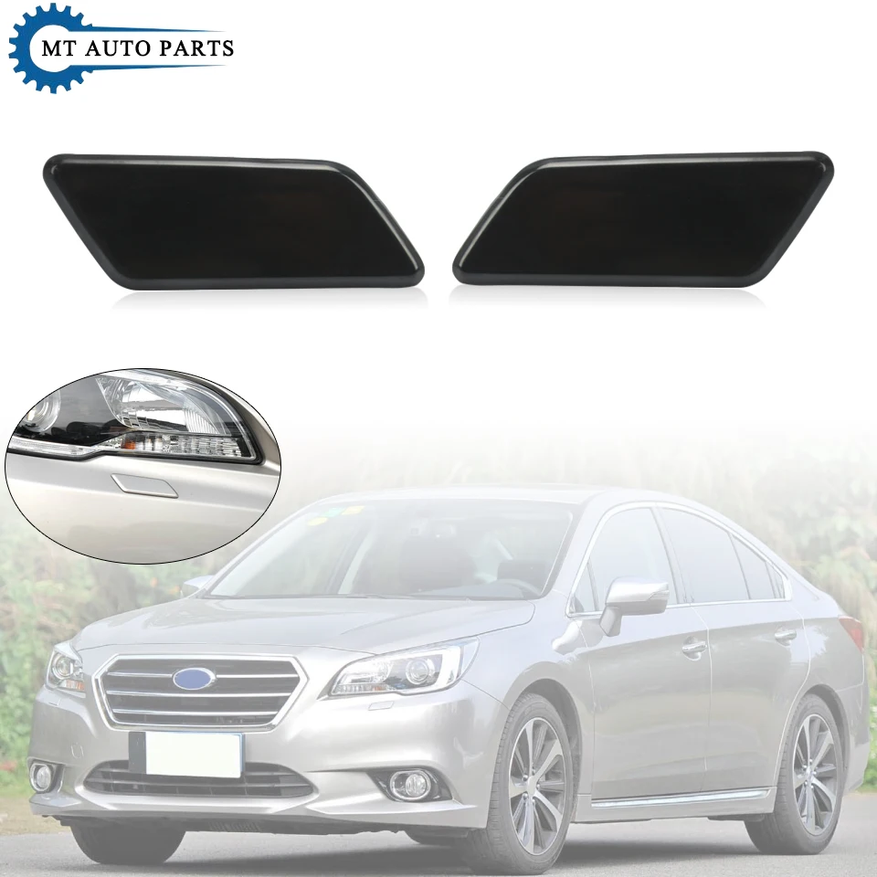 

MTAP For SUBARU LEGACY VI BN BS 2015-2018 Front Headlight Washer Nozzle Cover Headlamp Cleaning Sprayer Cap Unpainted