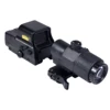 Eotech HD556 Red/Green Dot Reflection Scope Hunting G33 G43 3X Magnifier Sight Folding Side Flap G45 5X Magnifier Tactical Combo 6