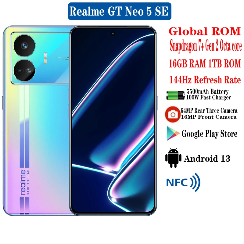 Realme GT Neo5 12GB+256GB 傷多め 値下げ可 グロROM realme GT Neo5の開封、ちょっとしたレビュー【グローバルROMが