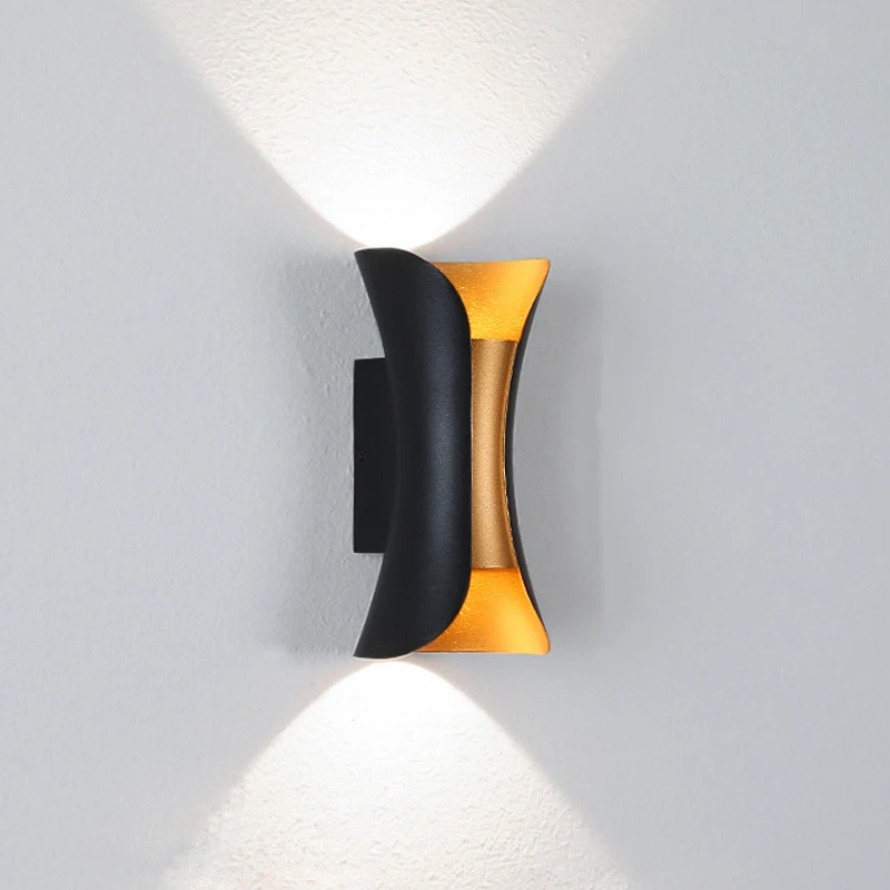 6W LED Wall Lamp IP65 Waterproof Outdoor Wall Lights Garden Balcony Porch Lamp Indoor Nordic Sconce Decor Lighting
