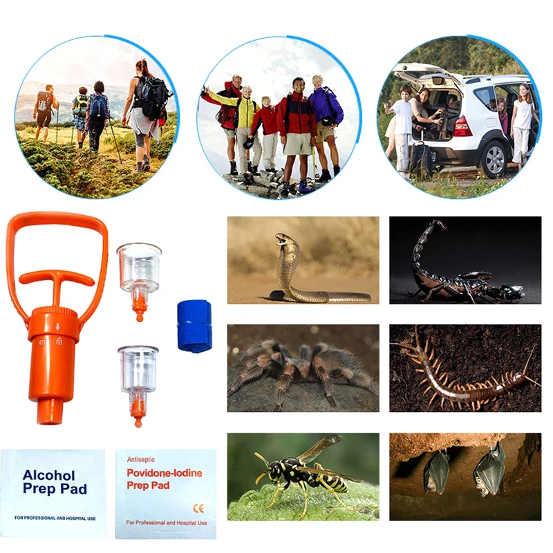 Estrattore Per Punture Di Insetti - Ventosa Per Veleno, Ideale Per Escursionismo E Emergenze - Foto 9