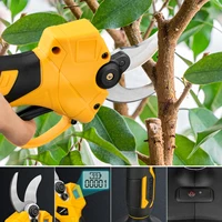 30mm Brushless Electric Pruning Shears 2 Gears Electric Scissors Cordless Fruit Tree Bonsai Pruning Tools For Makita 18V Battery 2