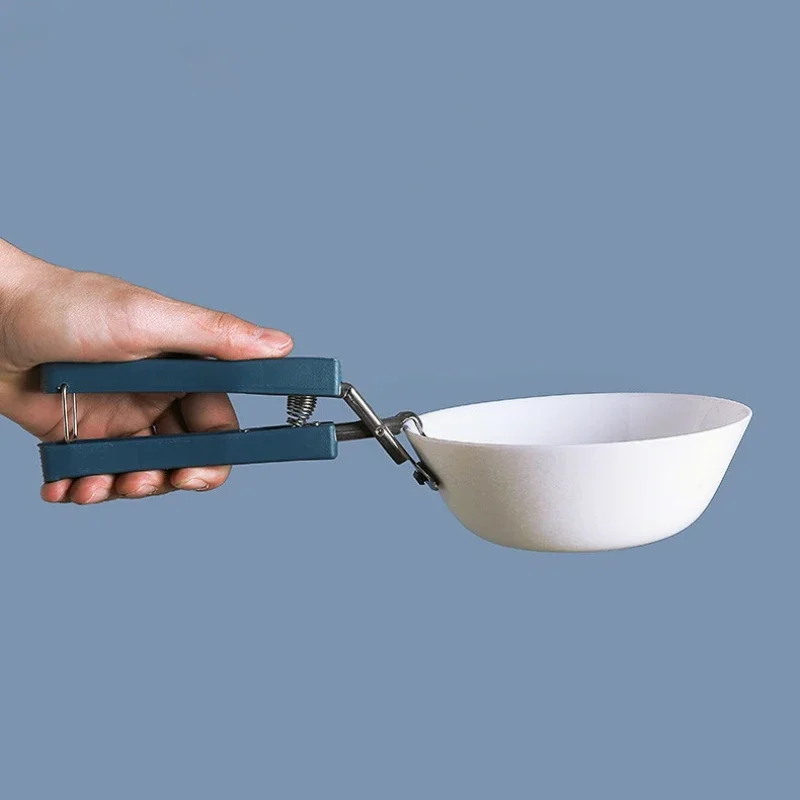 kitchen clip tools Stainless Steel Anti-scalding Clip Bowl Clamp Steamed Vegetable Tongs BBQ Clip Tray Lifter For Kitchen Convenience Cooking Tools