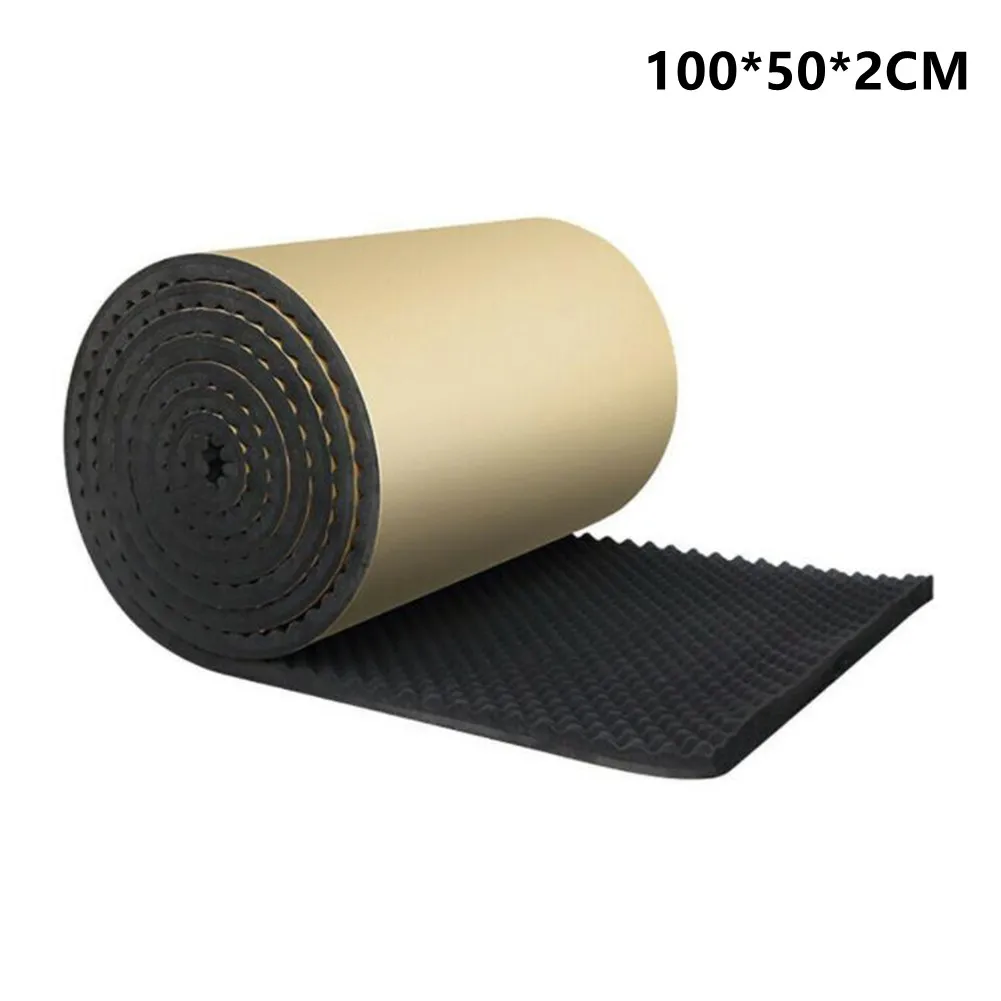 Car Studio Soundproof Dampening Foam Pad Acoustic Foam Insulation Wall