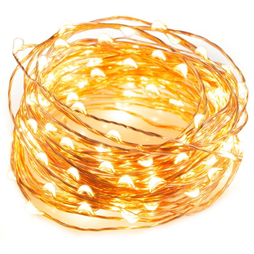 Led Christmas Lighting Copper Light String Wedding Decoration