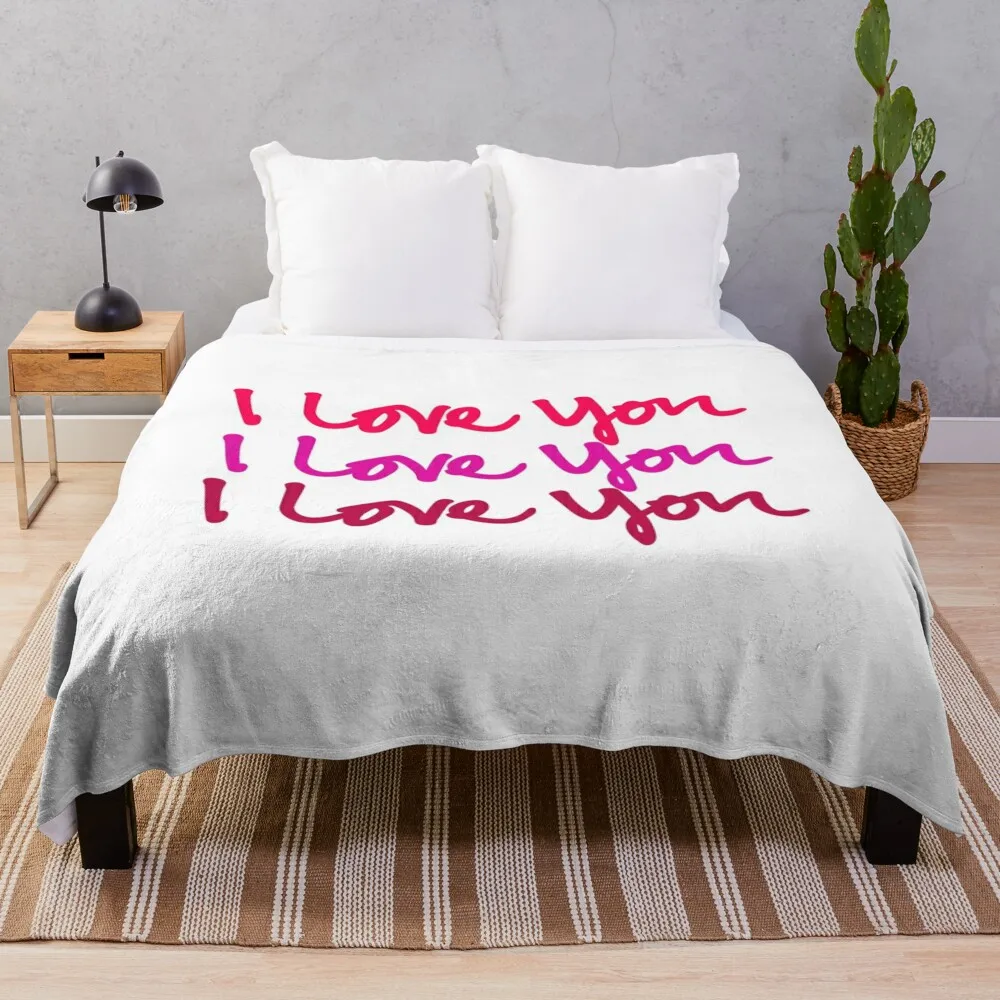 

I love you more than one time Throw Blanket Loose Blanket Fashion Sofa Blankets Kid'S Blanket