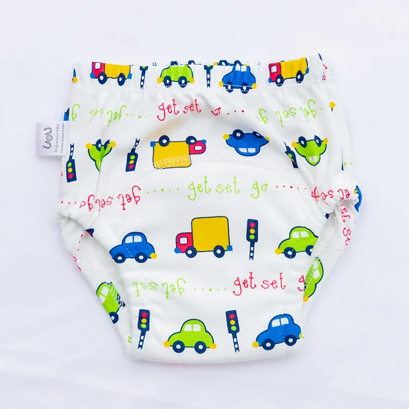 9-Layer Cotton Baby Diaper Pants Toddler Training Underwear for