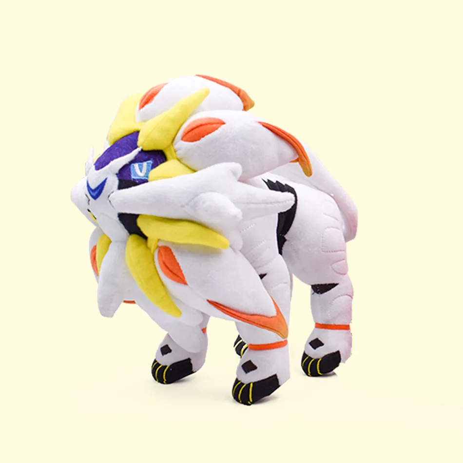 30CM 애니메이션 영화 시리즈 Solgaleo 심령 강철 유형 Pokmon 장난감 베개 장식품 소년 소녀 선물