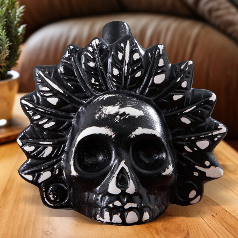 Creepy Aztec Death Whistle Thunderous Echoes Of Ancient Warriors The Intense Human Scream Whistle For Halloween Prank Props