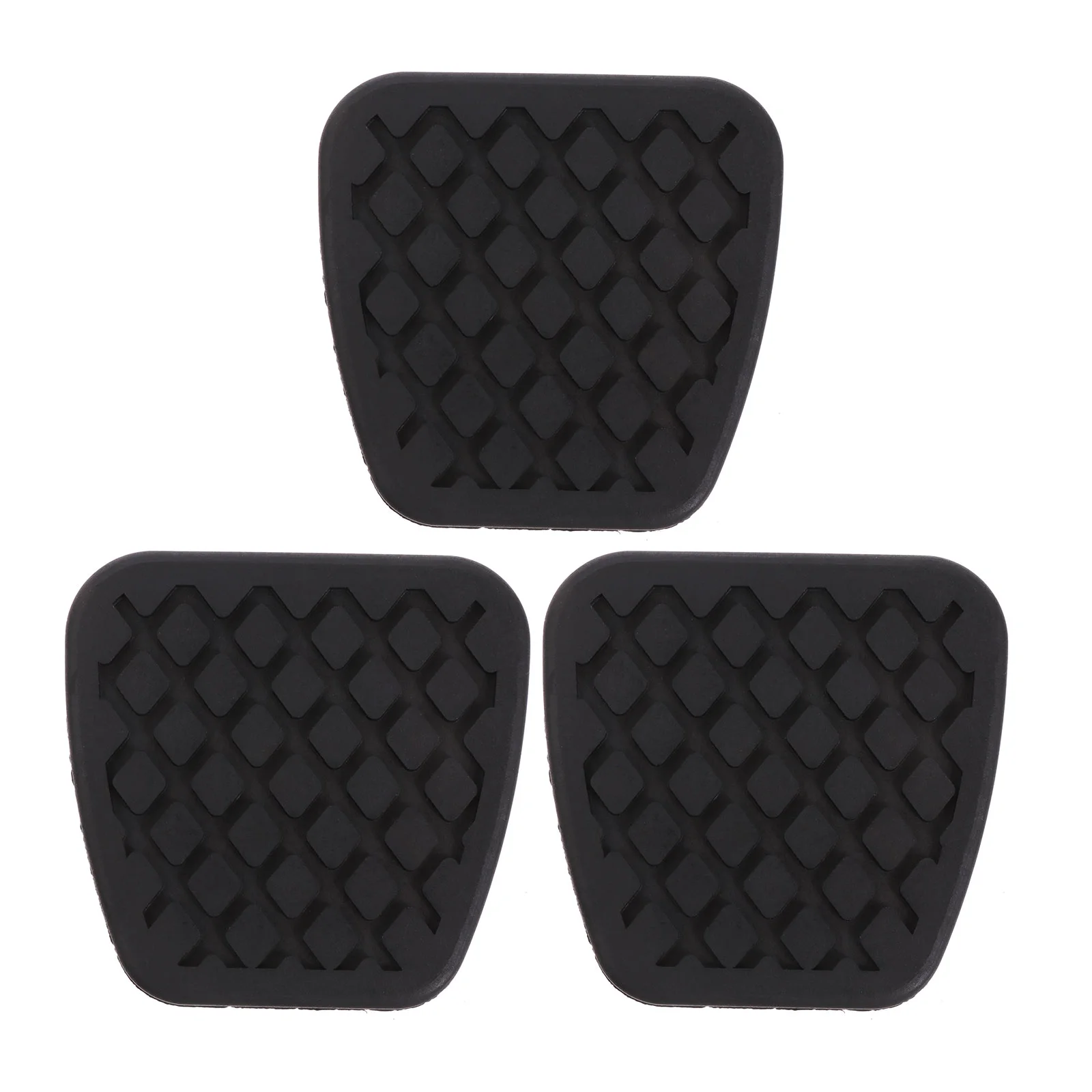 

3 Pcs Car Clutch Brake Foot Pedal Cover Treadle Non-slips Pedal Pad Car Supplies