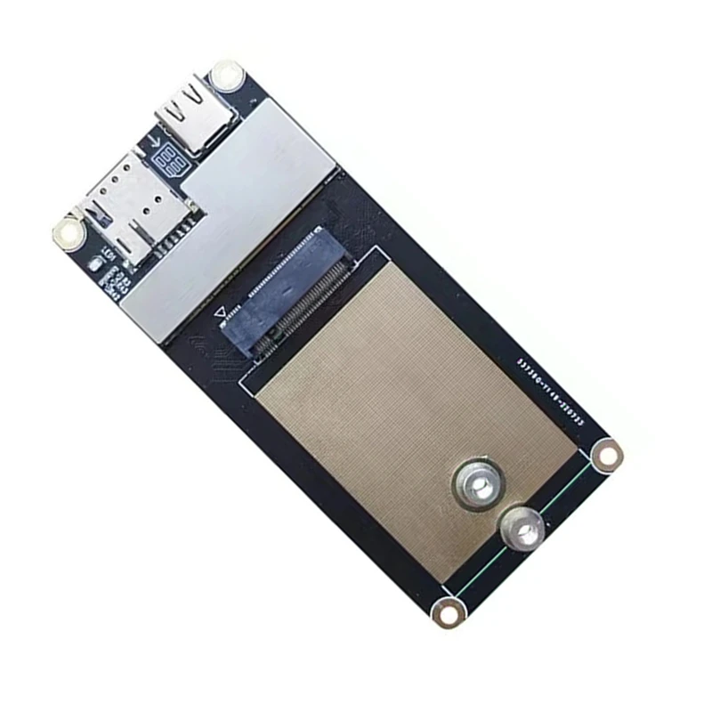 M.2 NGFF To USB Type-C Adapter Board For Quectel RM521F RM520N-GL RM530N-GL RM Sub-6Ghz & Mmwave 4G 5G Cellular Modem-AA56