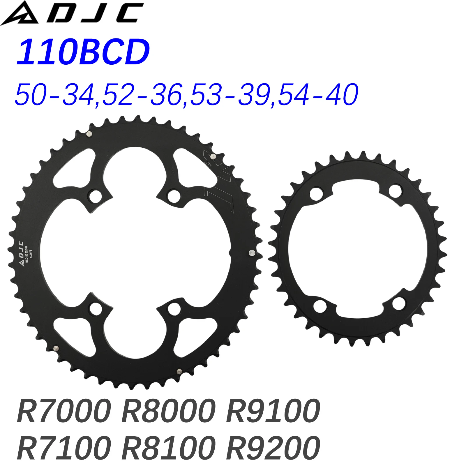 Shimano C14 リール　ALBRID Shimano Dura-Ace R9100 Chainring - 52 Tooth, 11-Speed, 110mm