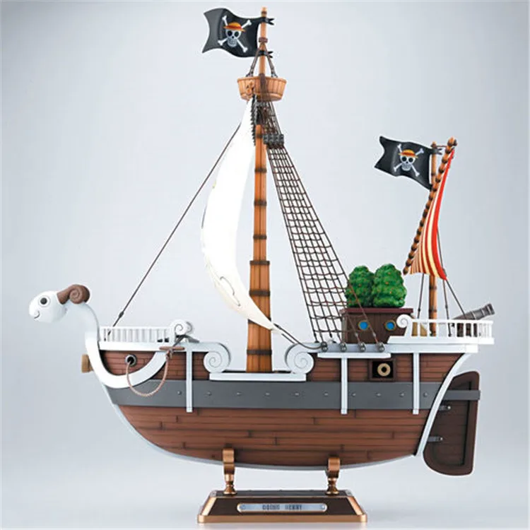 Bandai One Piece GOING MERRY Pirate Ship Golden Meri Merley Luffy  Assembling Action Figurals Brinquedos Model - AliExpress