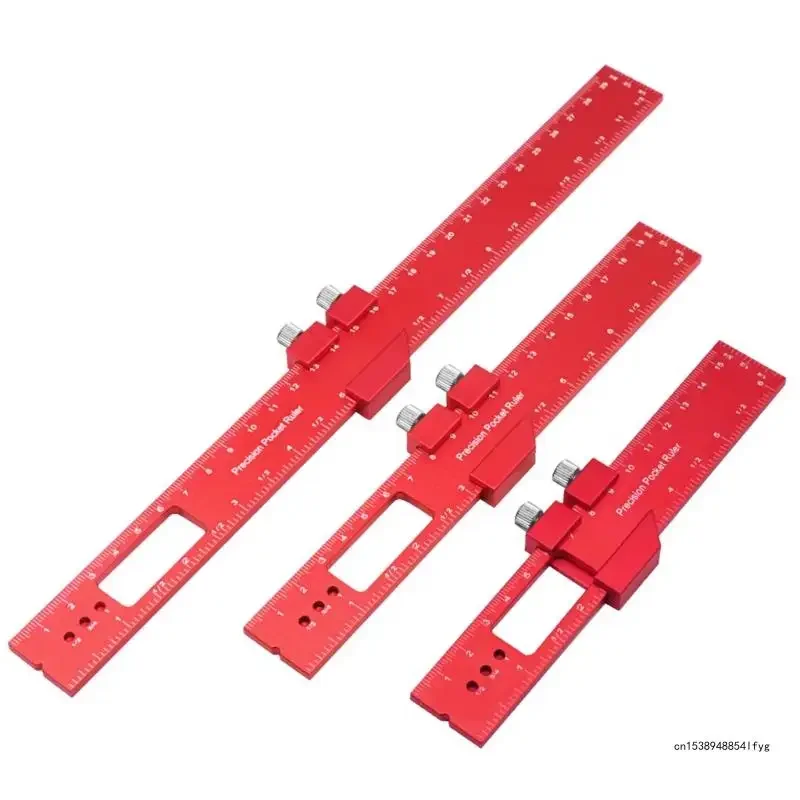 

Карманная линейка Деревообрабатывающая линейка и инструменты для маркировки Чертежная металлическая линейка 16/20/30 см