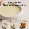 220V Electric Heating Coaster Heater Mug Warmer For Coffee Milk Tea Thermostatic Heating Mat 3 Gear Temperature Kitchen Supplies 2