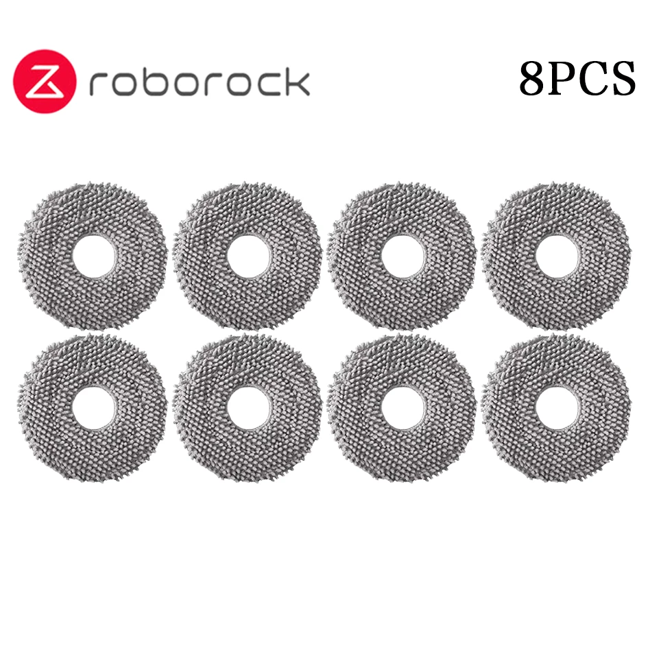 Robotic Vacuum Cleaner Accessory Kit: Main Side Brush, HEPA Filter, Mop Cloths, Dust Bag Replacement Set