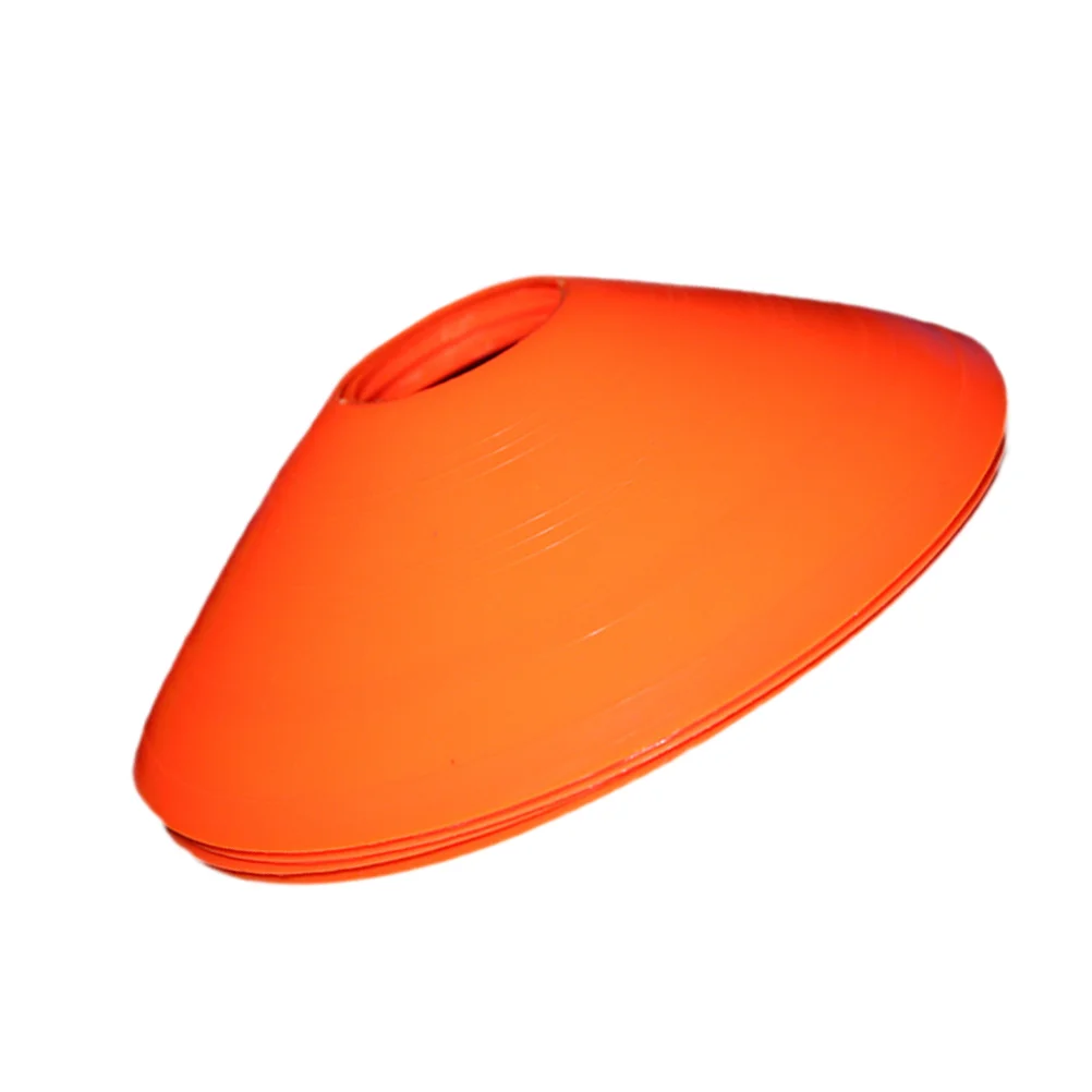

10PCS Disc Cone Sets Sports Training Gear with Carrier for Soccer, Football Training & More (Orange)