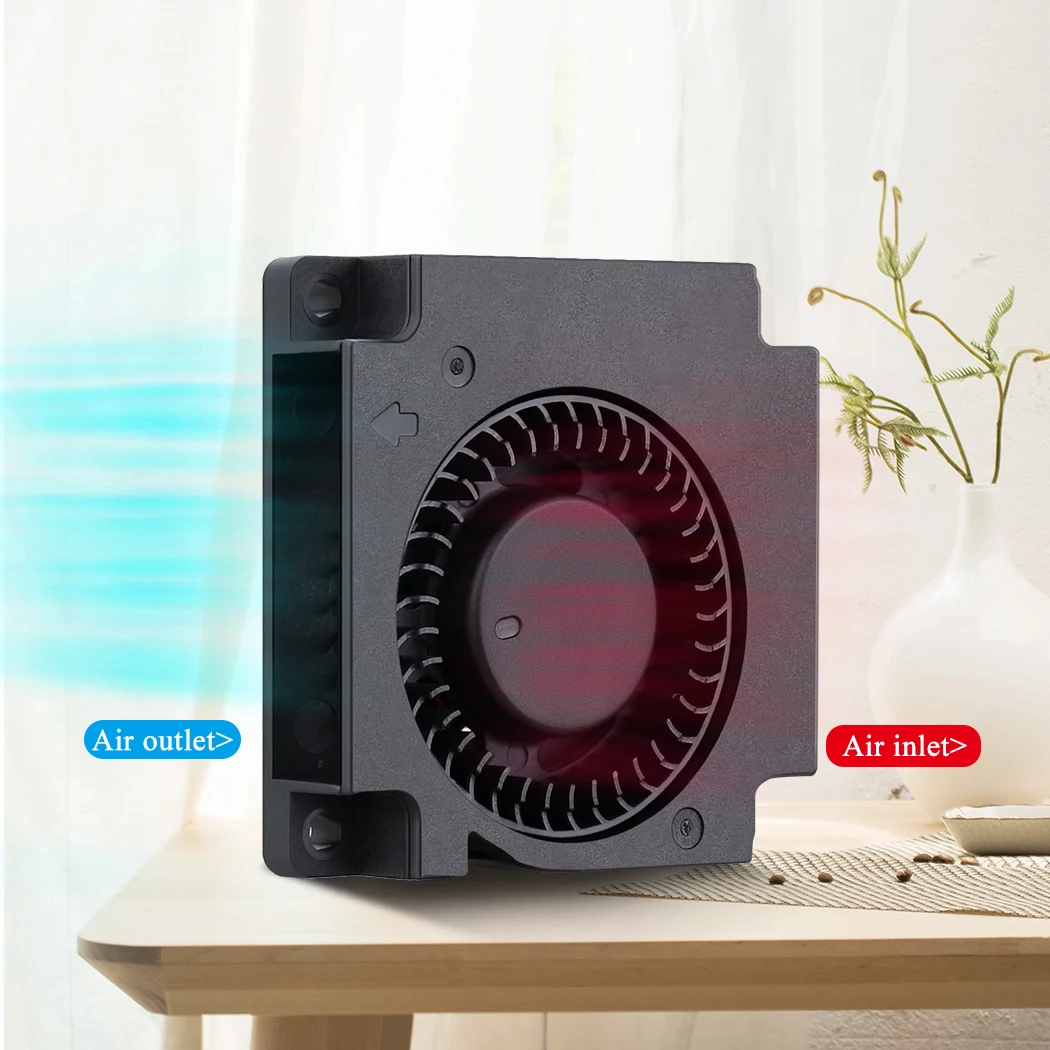 Gdstime 45 mm dc 24v 4510 Ventilador de Refrigeração 45x45x10 mm Centrífugo Turbo Cooler para Impressora 3d Refrigerar Peças - Imagem 2