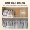 Hangers, 11lbs Load-Bearing, 50 Pack Black Velvet Hangers with 360 Degree Swivel Hook & 0.2 in Ultra-Thin Design, Non-Slip Spac 5