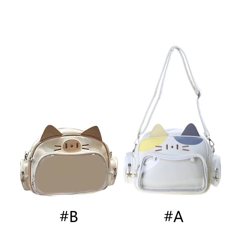 Distinctive Single Shoulder Bag Fashionable and Functional Crossbody Purse Travel Casual Daypacks for Women Girls E74B