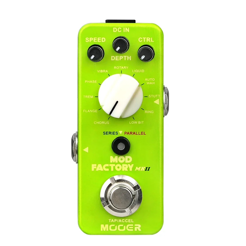 Mooer-エレキギター用の効果ペダル,11,モデリング効果,真の