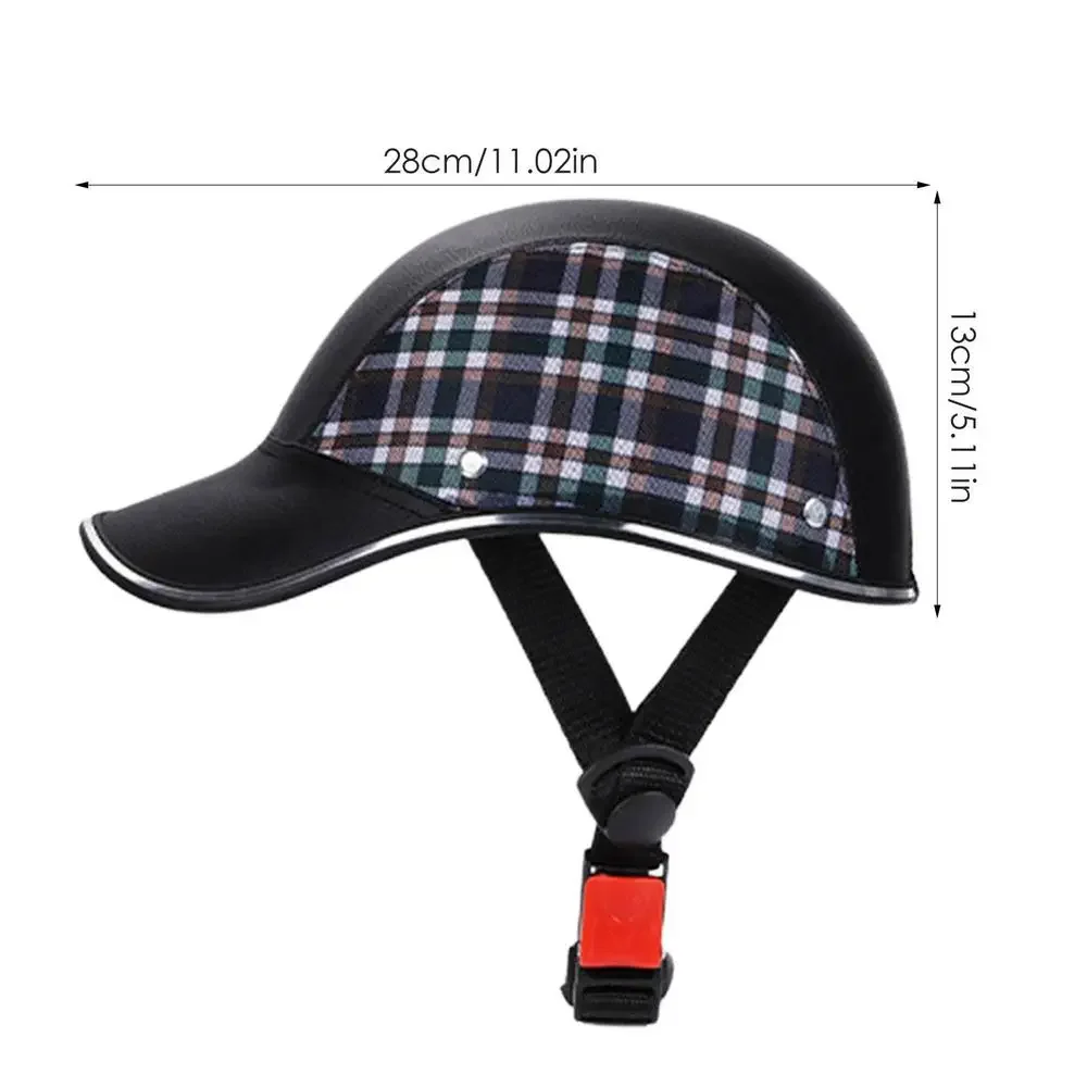 Cappellino baseball bicicletta universale caschi sicurezza estiva antivento esterno neutro - Foto 27 di 28
