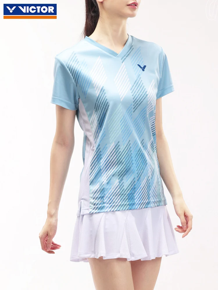Badminton polo clothes, volleyball tennis suits,short sleeve men's women's quick dry t-shirts T-50021