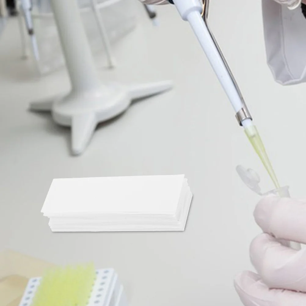 

200 Pcs Absorbent Paper Chromatography Filter Laboratory Strip Experiment Papers Rectangular Test Science