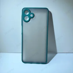 Matte Armor Case - Sleek Protective Cover for Samsung A07 (Dark Green)