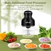 Wancle 0.6L Household Meat Grinder Food Processor Stainless Steel Blade 350W High Power Vegetable Fruit Chopper Kitchen Grinder 2