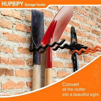 Garage Storage Utility Hooks Garage Garden Tool Organizer Hanging Utility Wall Mount Hooks Heavy Duty Tool Storage Organizer New