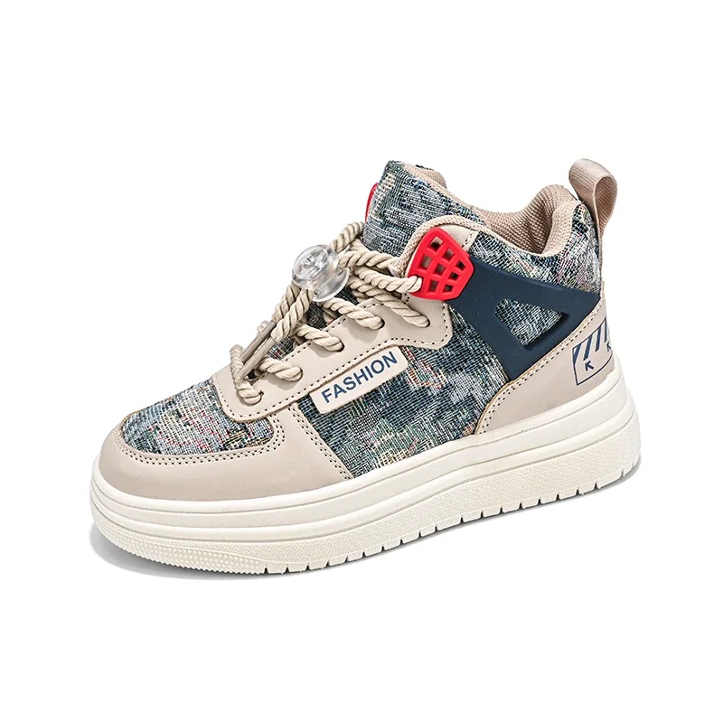 2023 Autumn Brand Shoes for Man Lace-up Men's Vulcanize Shoes Platform Casual Preppy Man's Sneakers Casual Male Fashion Sneakers