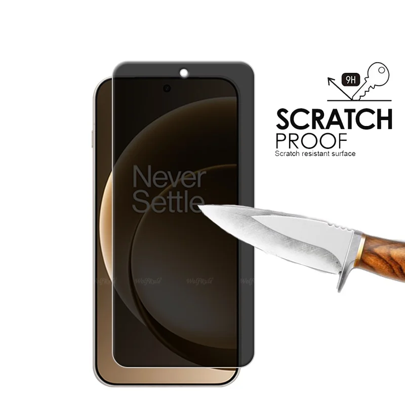 Enhanced Privacy Tempered Glass Screen Protector - 9H Anti-Spy Protection for Smartphones (1/2/3/4 Pack)
