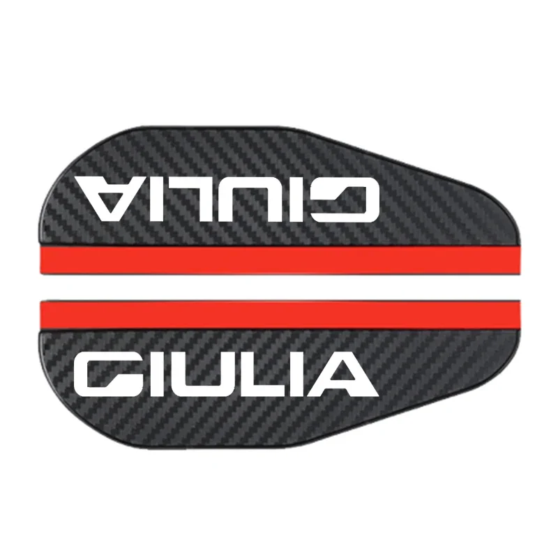 2pcs Car Rearview Mirror Rain Eyebrow Protector for Alfa Romeo Giulia MITO Stelvio 156 159 Weatherstrip Accessories