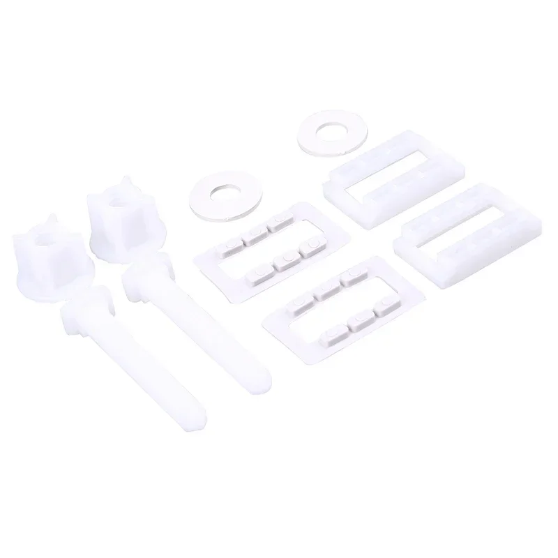 Plastic Toilet Seat Hinge Bolts Screws Universal Toilet Seat Bolts Replacement Fixing Fitting Kit 1Set