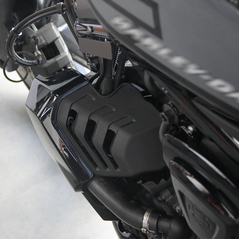-Later Nightster975 motorcycle frame & body parts Fan Radiator Cover Hot Cooling Air Deflector Spoiler Guard Fit RH975