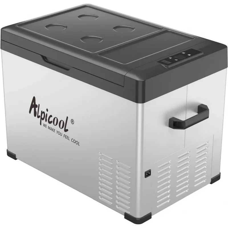 

Alpicool C40 Portable Refrigerator, 12 Volt Car Freezer, 42 Quart(40 Liter) Fast Cooling 12V Fridge Cooler for RV, Truck, Campin