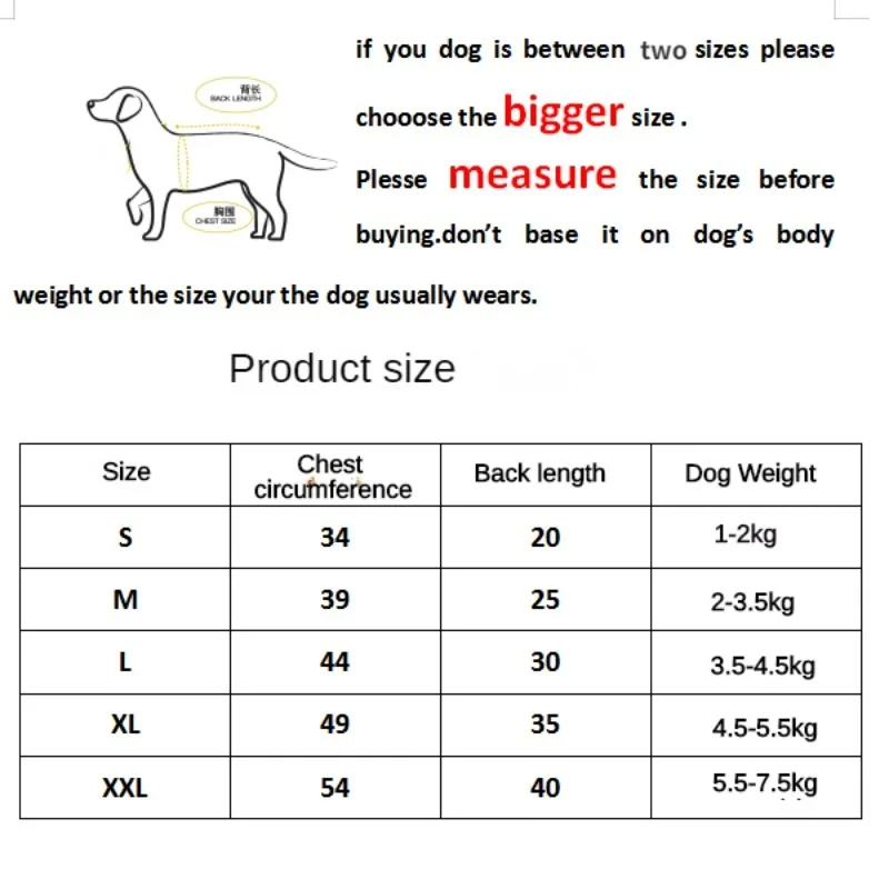 Multiple Dog Cat Winter Warm Vest Coat Jacket For Small Medium Dogs Puppy Vest Clothes Cotton Pet Jacket Dog Costume